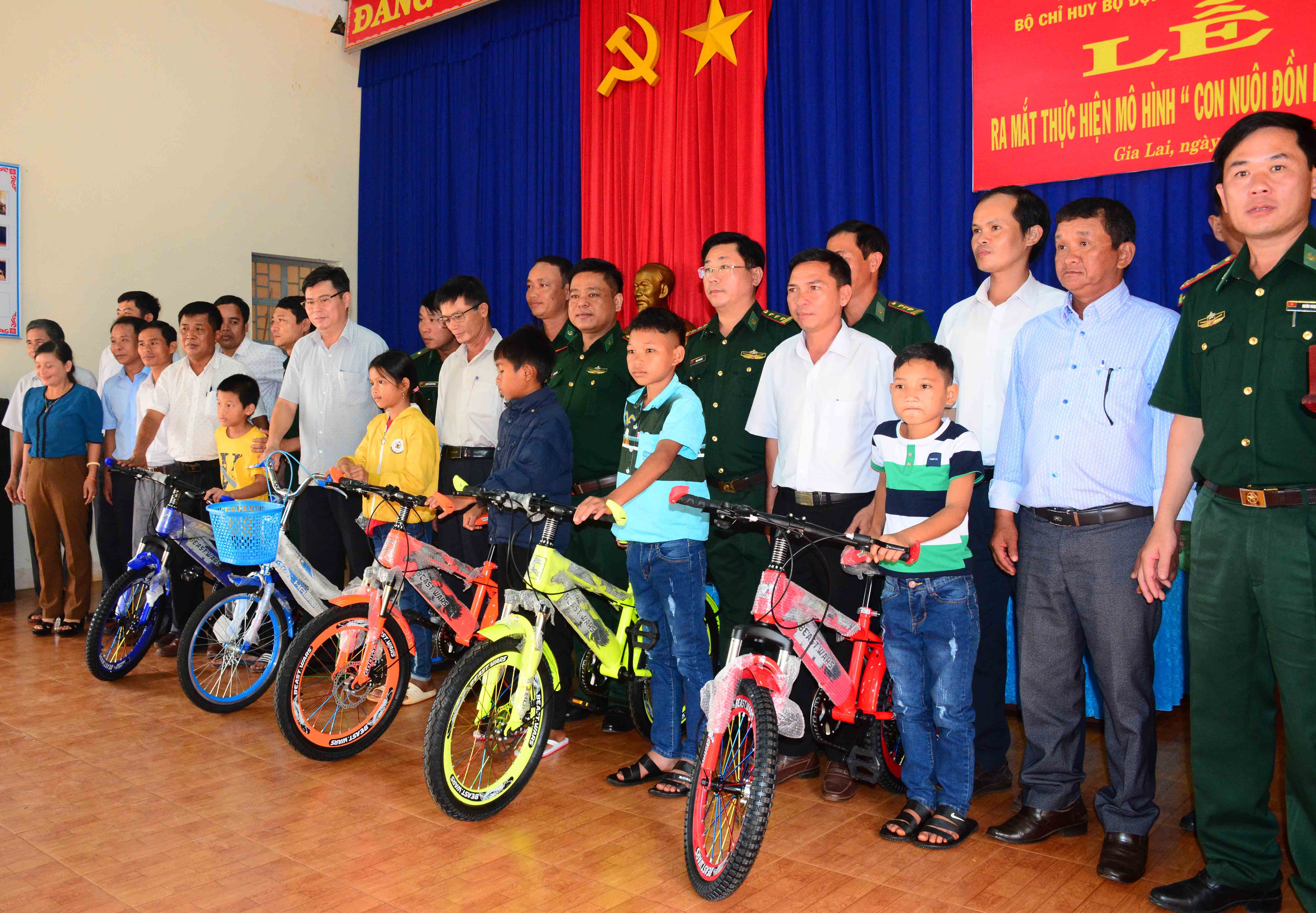 Bộ chỉ huy BĐBP Gia Lai: Ra mắt mô hình “Con nuôi đồn Biên phòng”